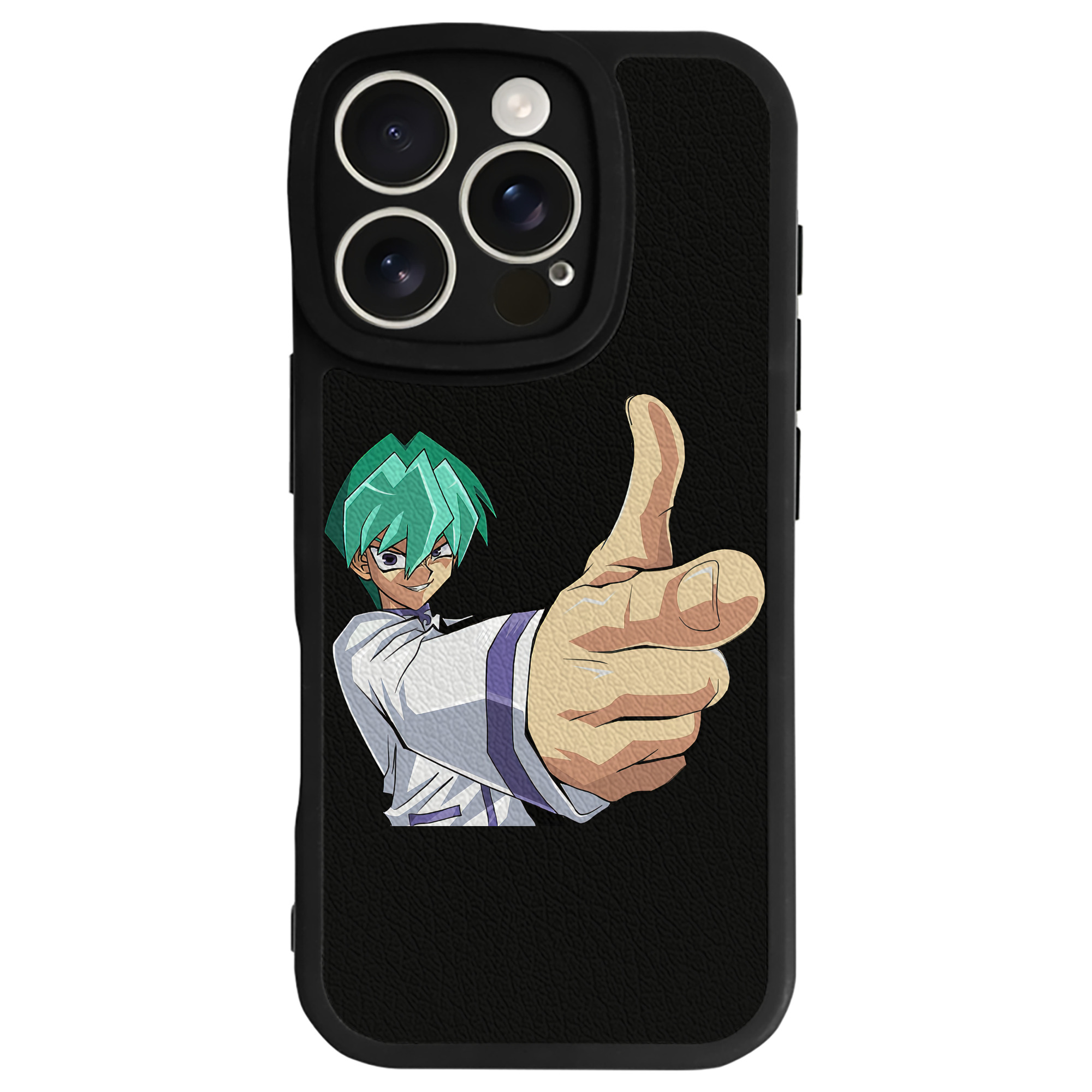 遊☆戯☆王 Yu-Gi-Oh! 【iPhone 16シリーズ対応】シリコンスマホケース（レザー調） 材質：シリコン